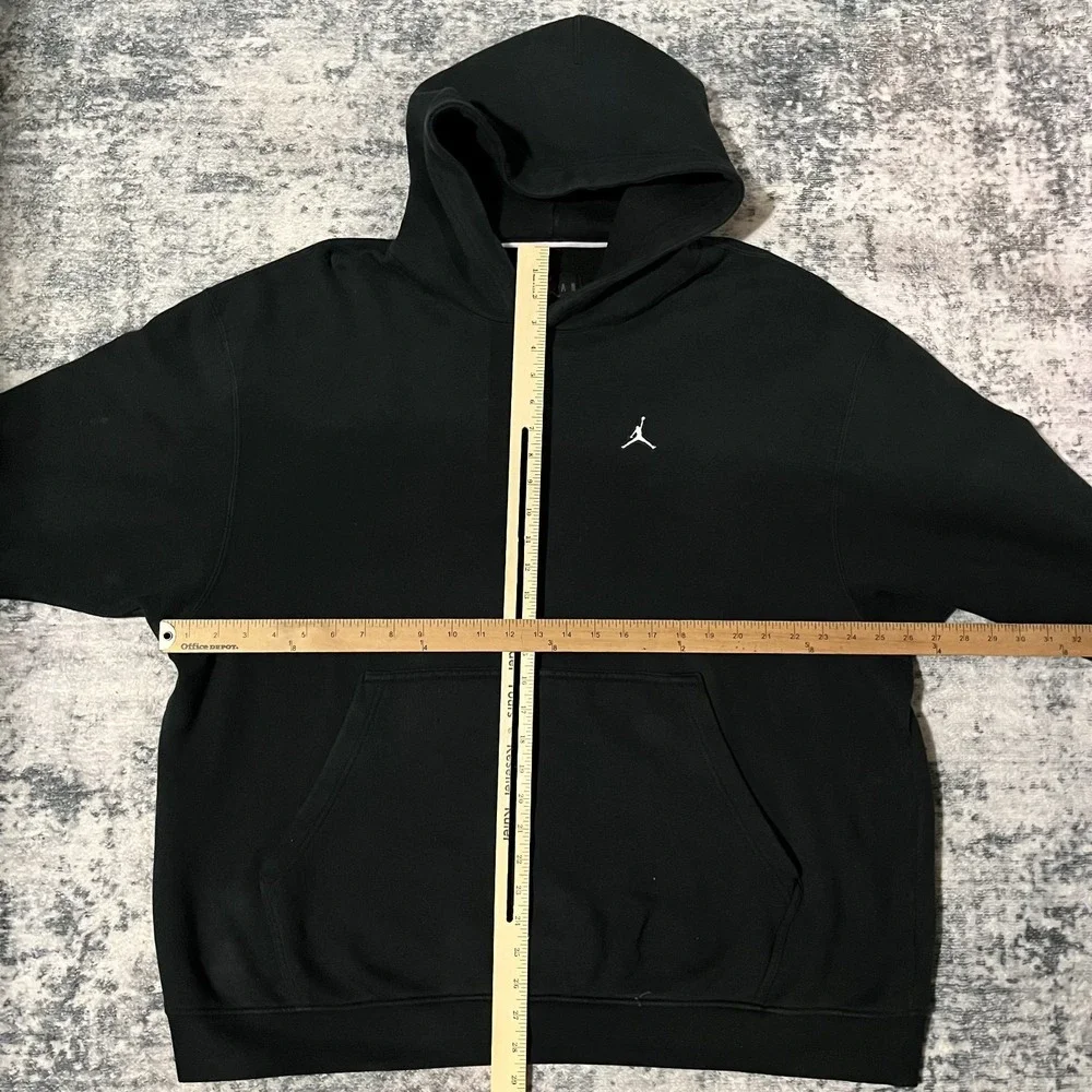 Jordan Y2K VTG Men's Medium Hoodie Black Skater Grunge XXL